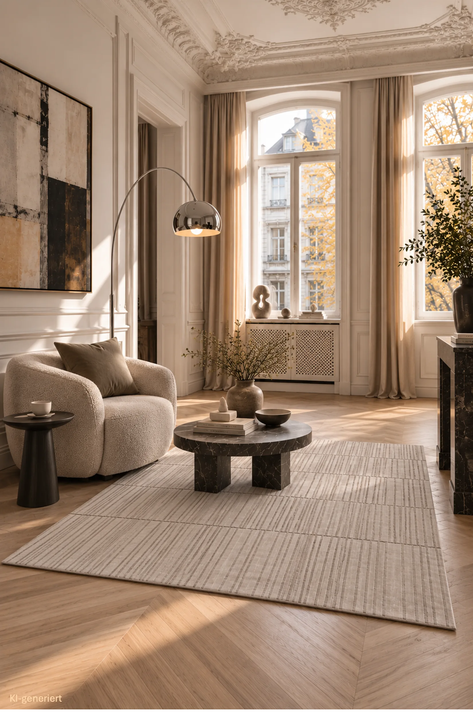 Jordan Collection Designteppich - Lines & Structures