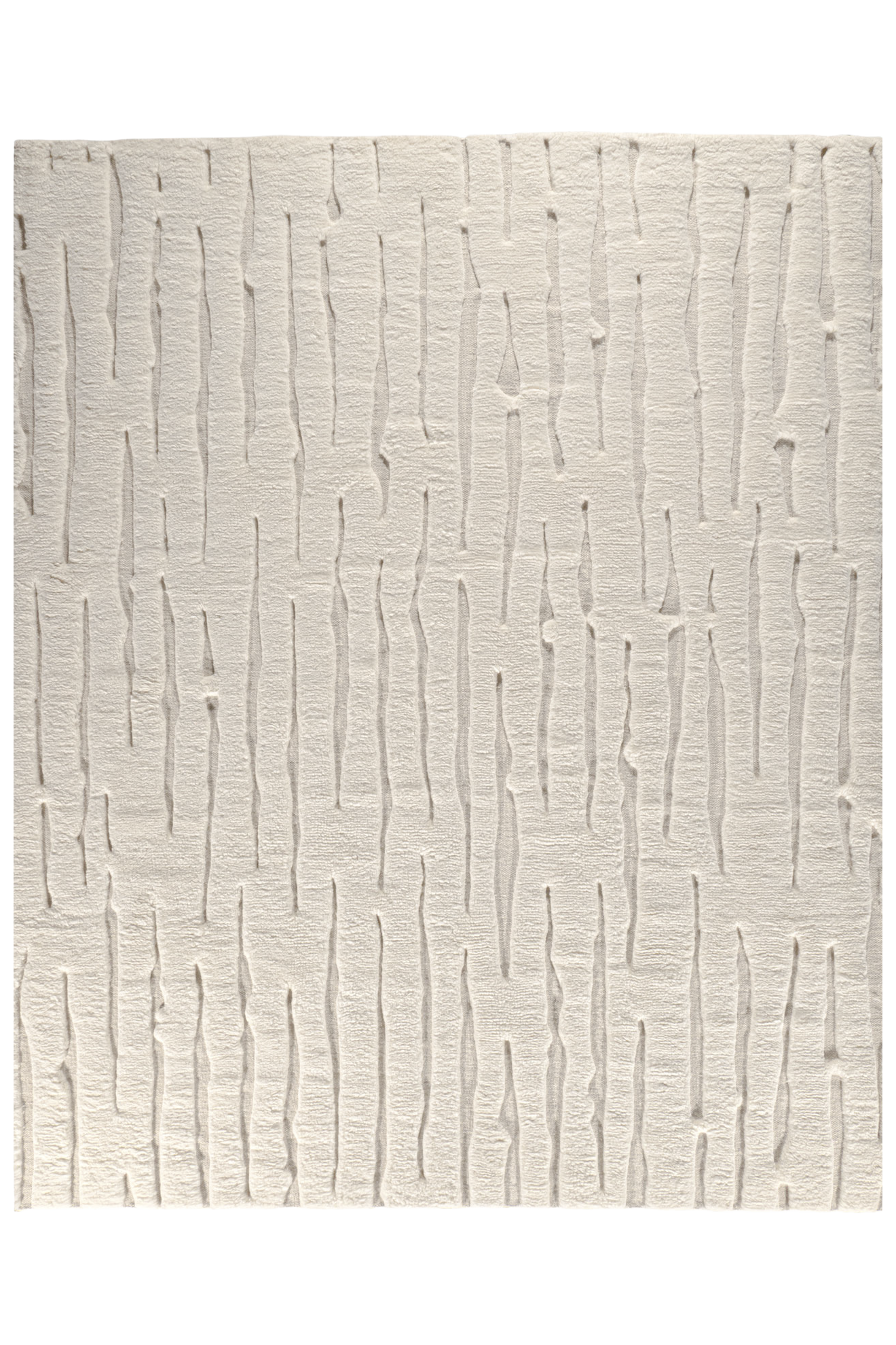 Design-Teppich - Boho White