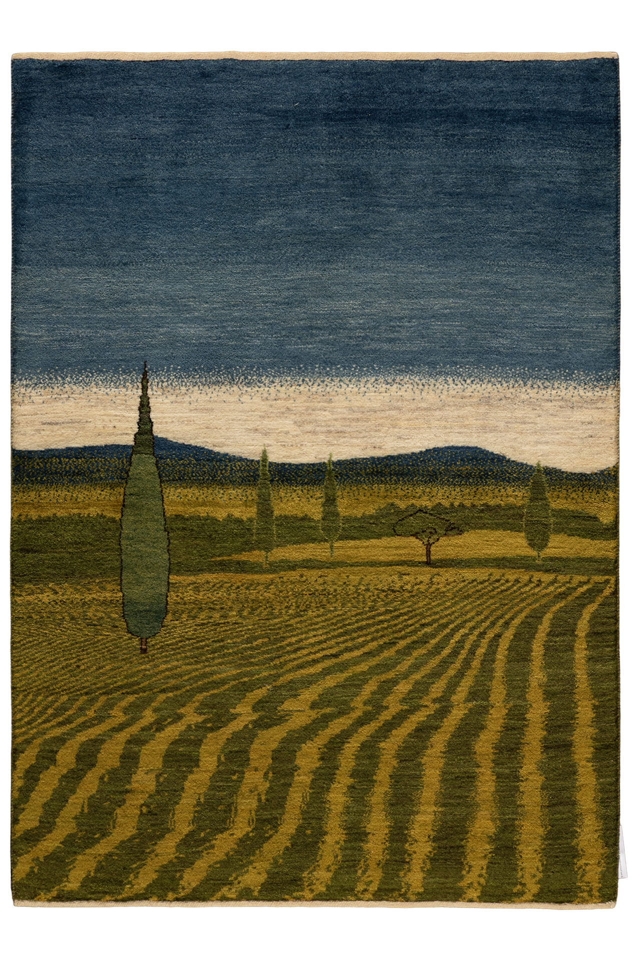 Gabbeh Teppich-Unikat - Zypressental