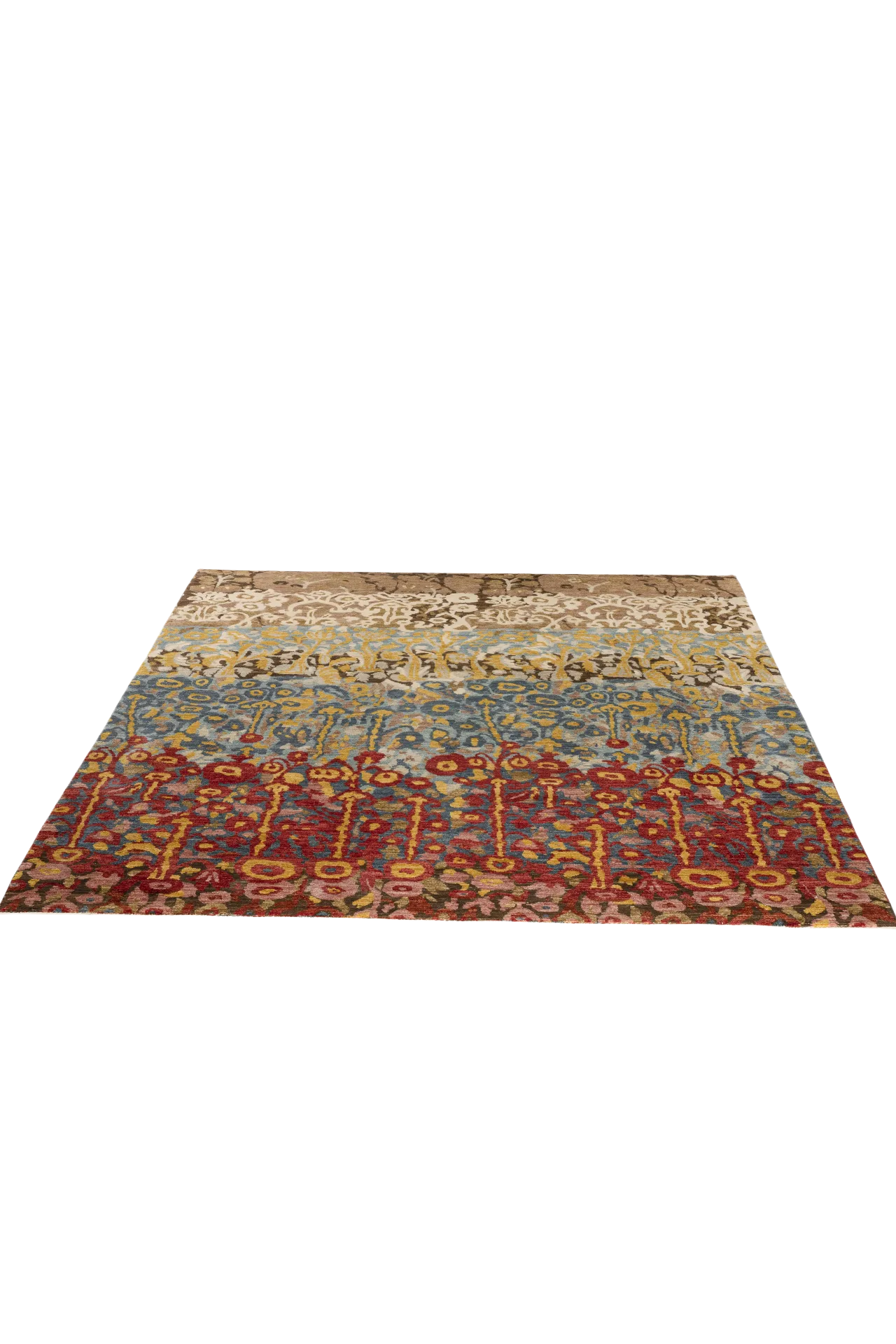 Design-Teppich - Flowergarden