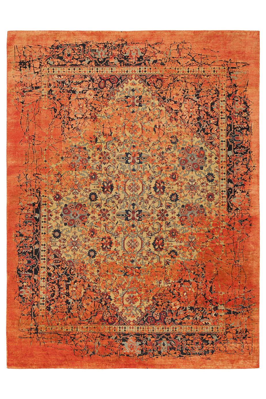 Designer Teppich Jan Kath - Serapi