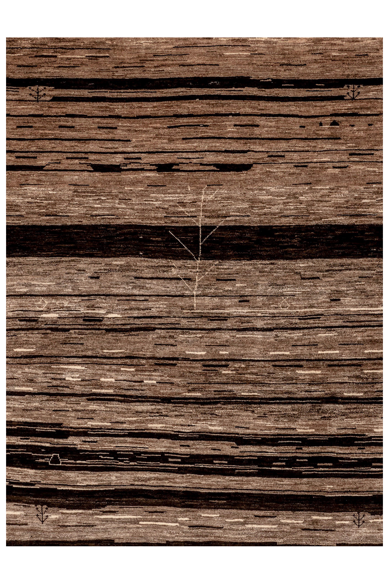 Gabbeh Teppich-Unikat - Wüstenstrauch