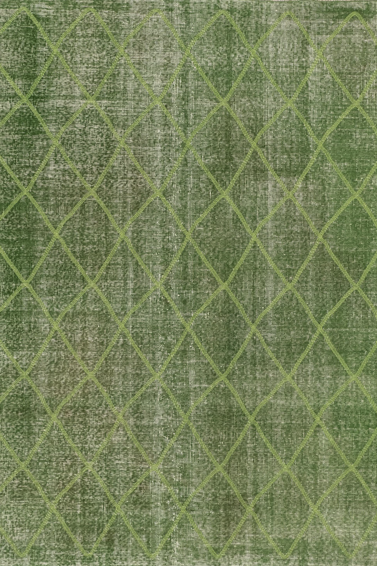 Vintage-Teppich - Green Routes