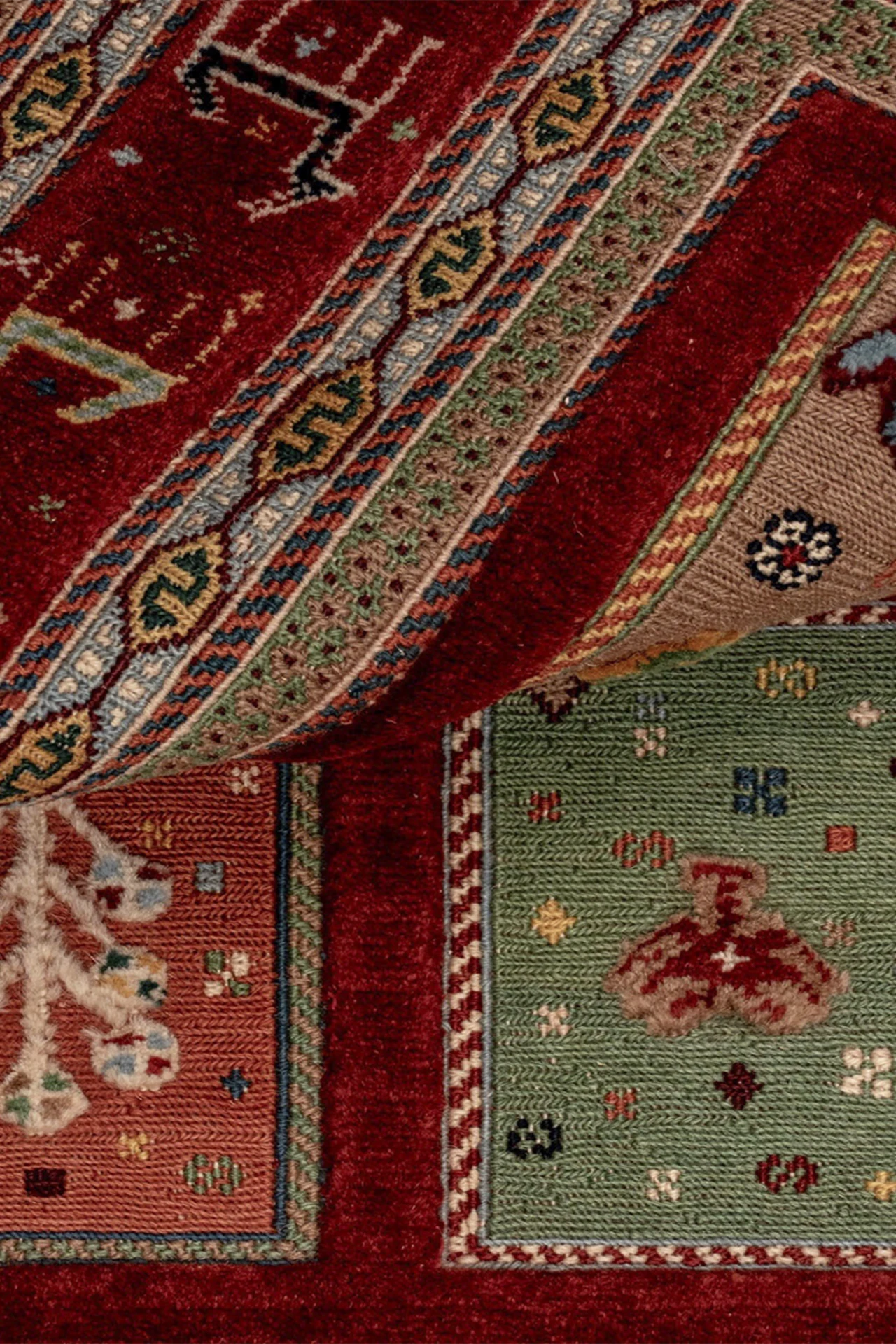 Kelim-Teppich Soumakh - Fields