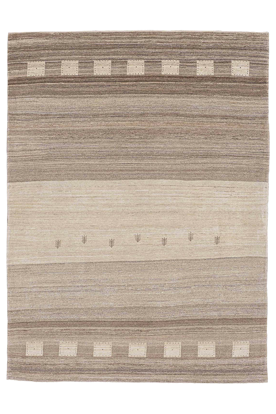 Gabbeh Teppich-Unikat - Naturgrund