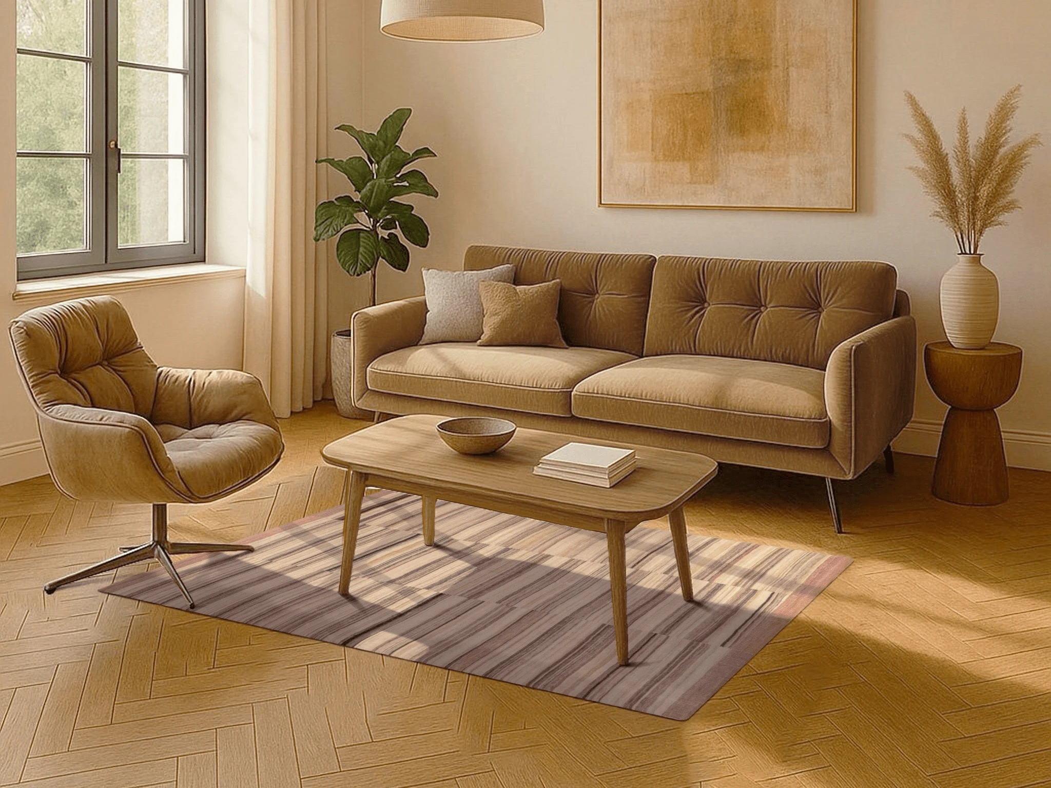 Kelim-Teppich - Naturelines