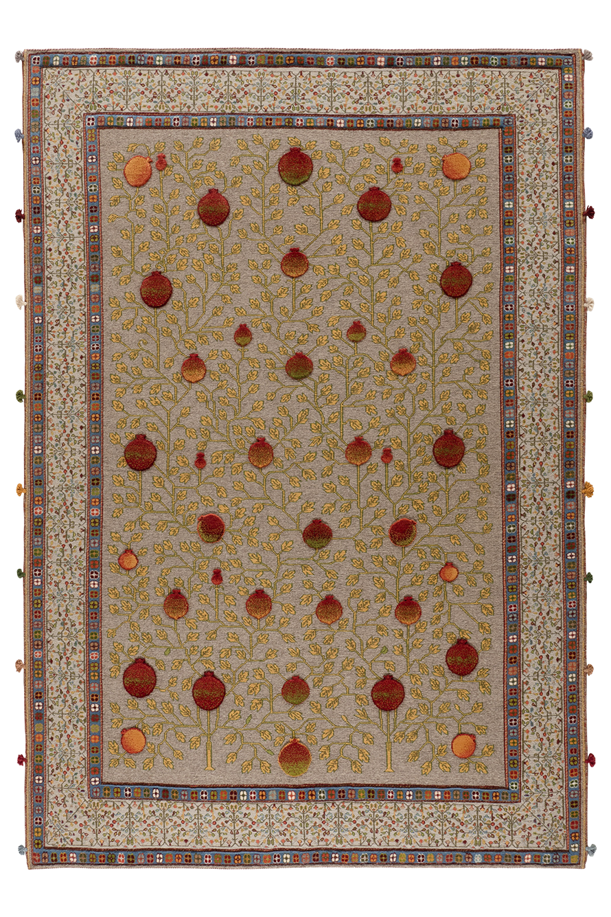 Soumakh Teppich-Unikat - Granatapfel