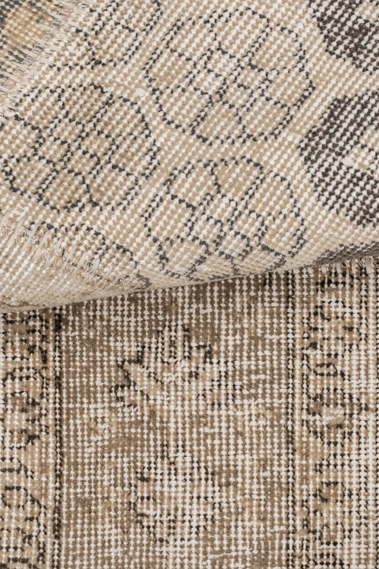 Jordan Collection Vintage Teppich - Patchwork Sand