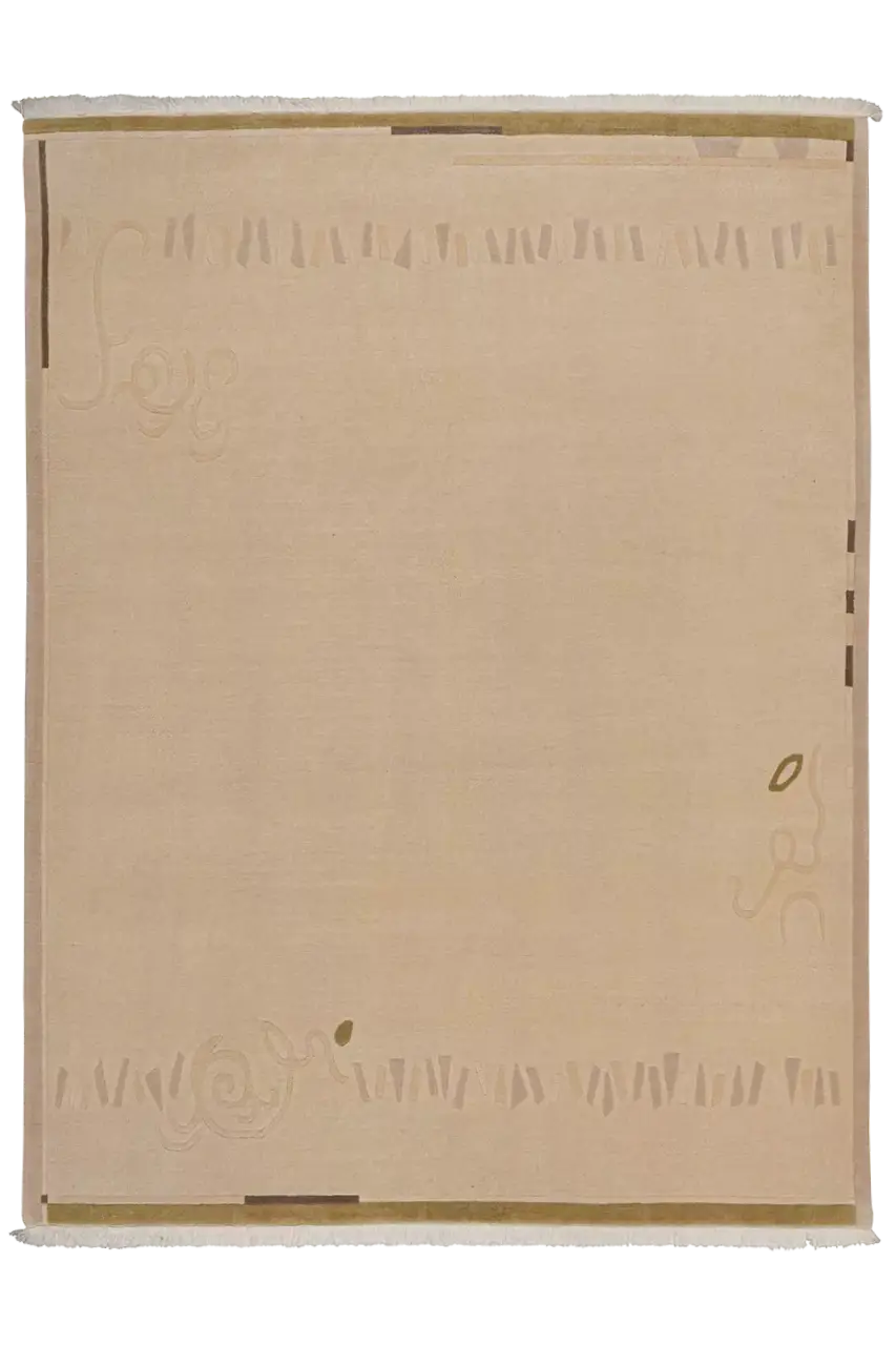 Nepal-Teppich - Taupe