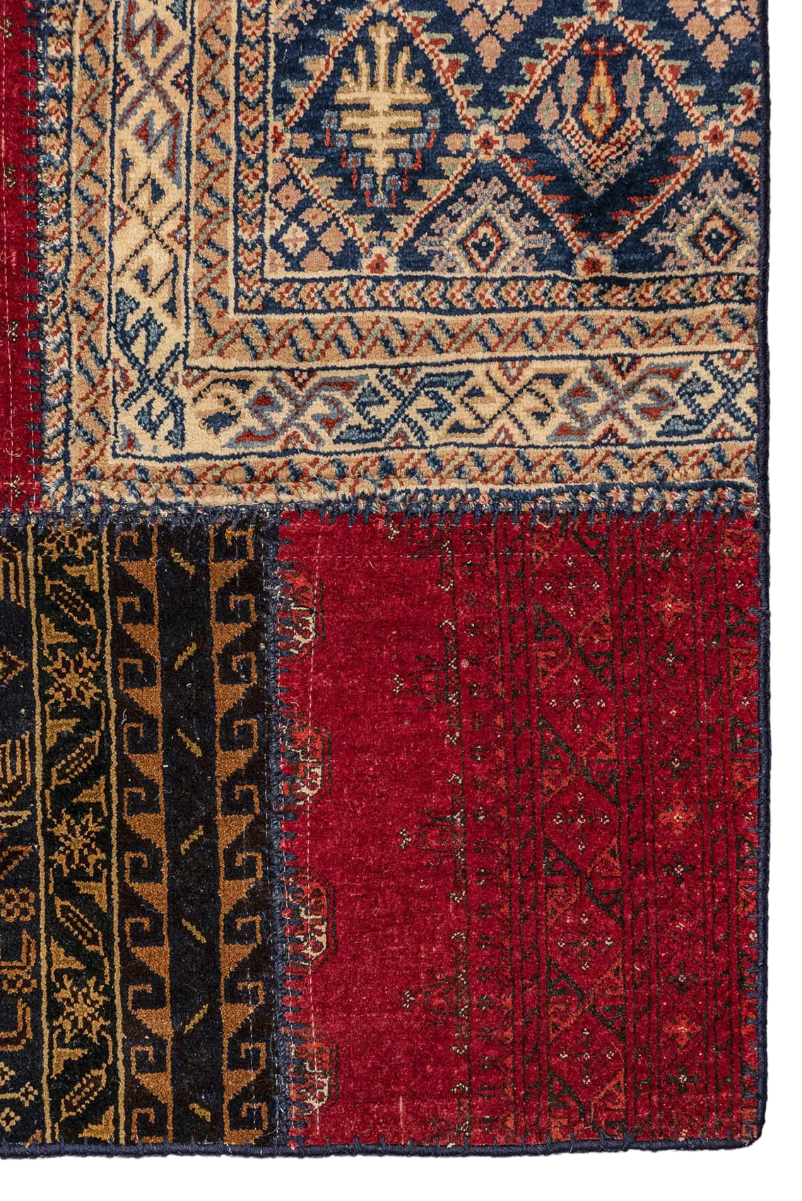 Jordan Collection Designteppich - Patchwork Classic