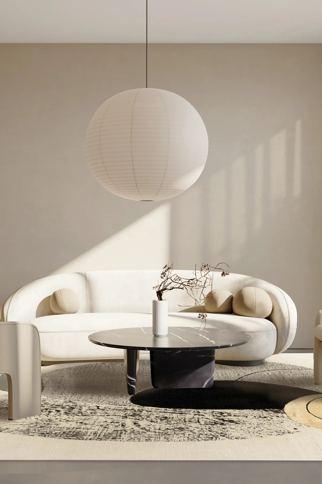 Jordan Masterpiece Designteppich - Scandi Circles