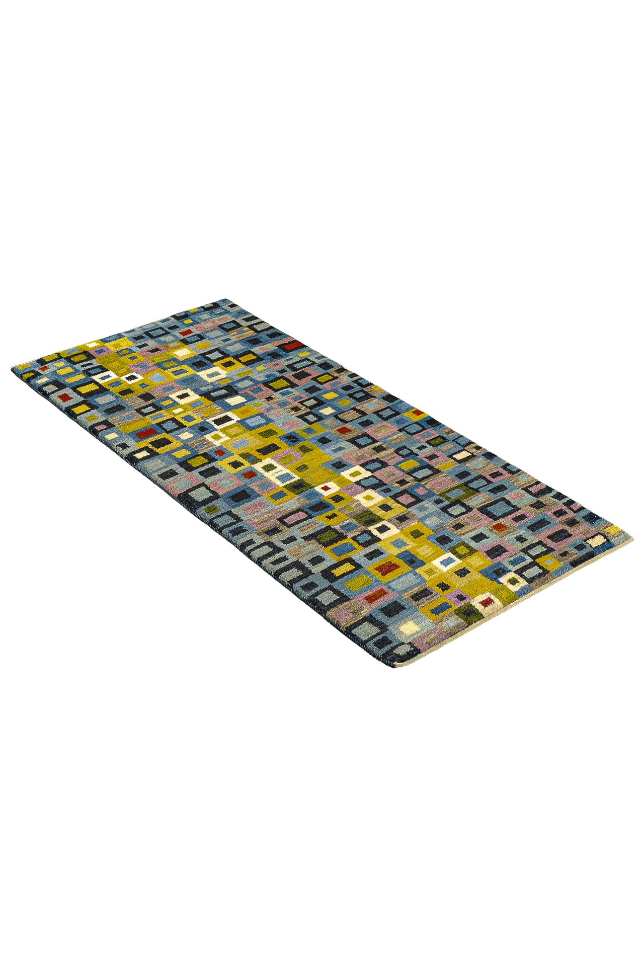 Gabbeh Teppichläufer - Mosaik der Farben