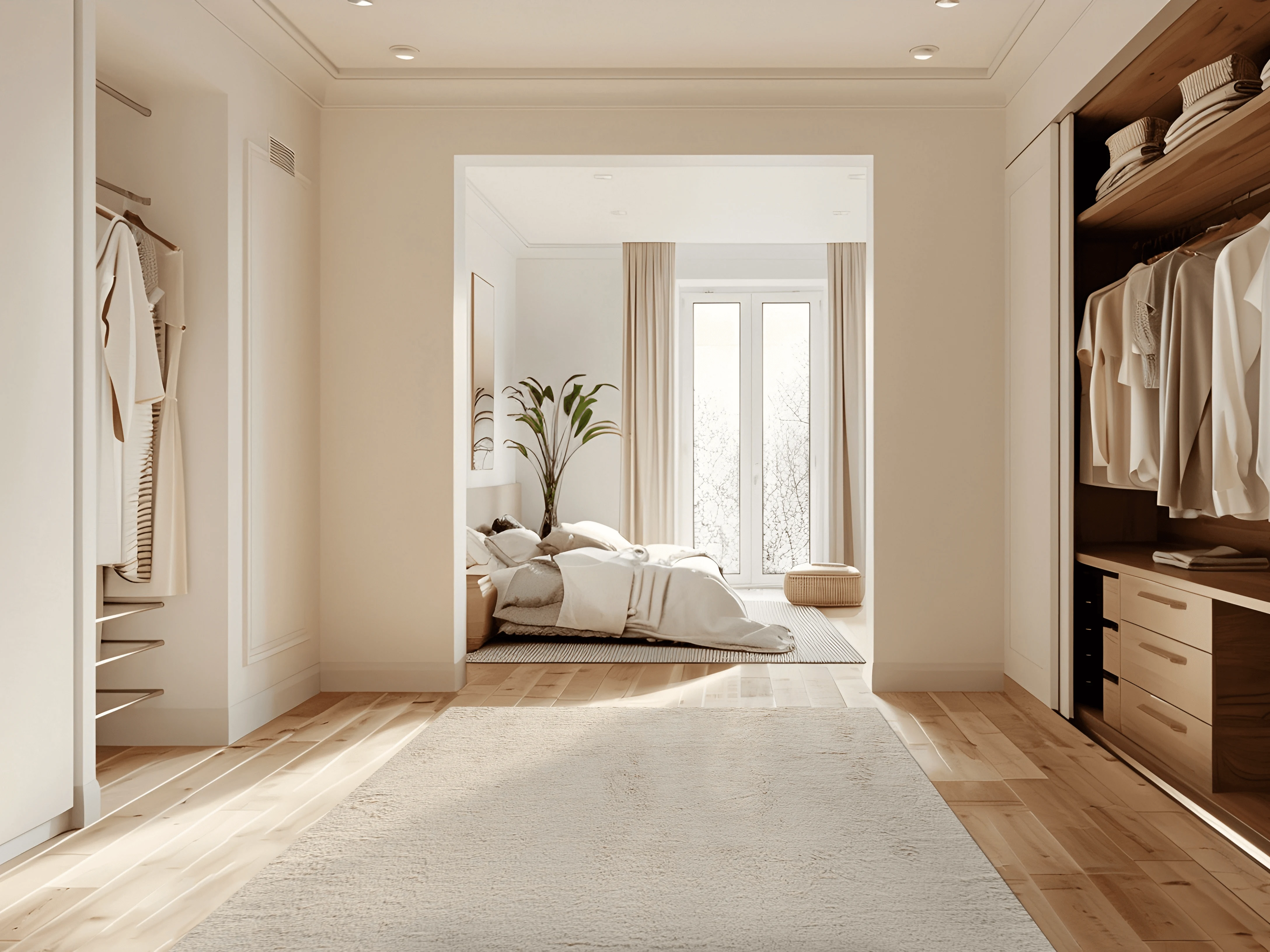 Jordan Collection Designteppich - Soft Cream