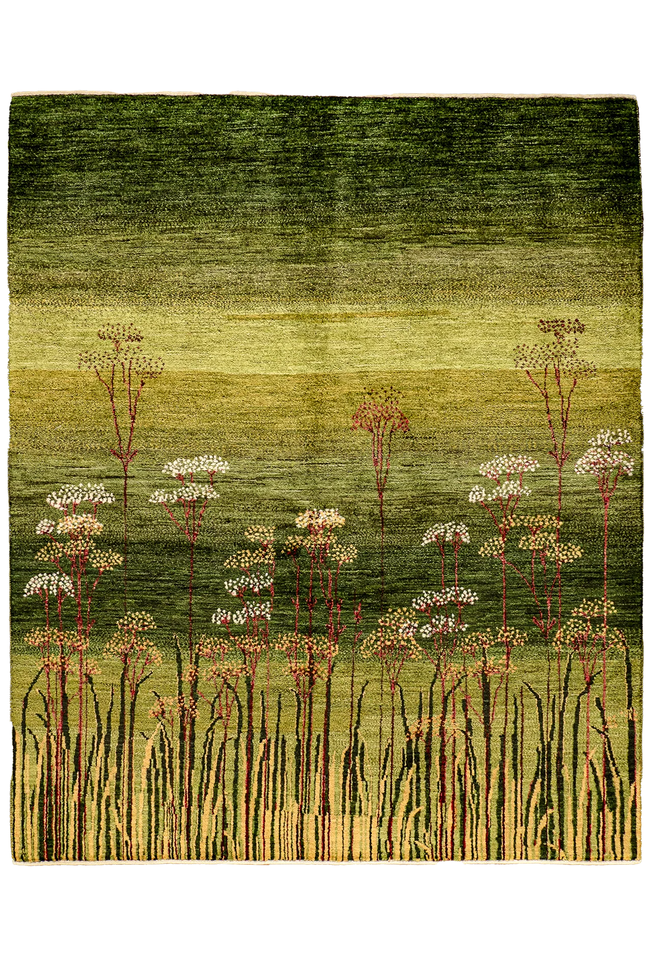 Gabbeh Teppich-Unikat - Frühlingshain