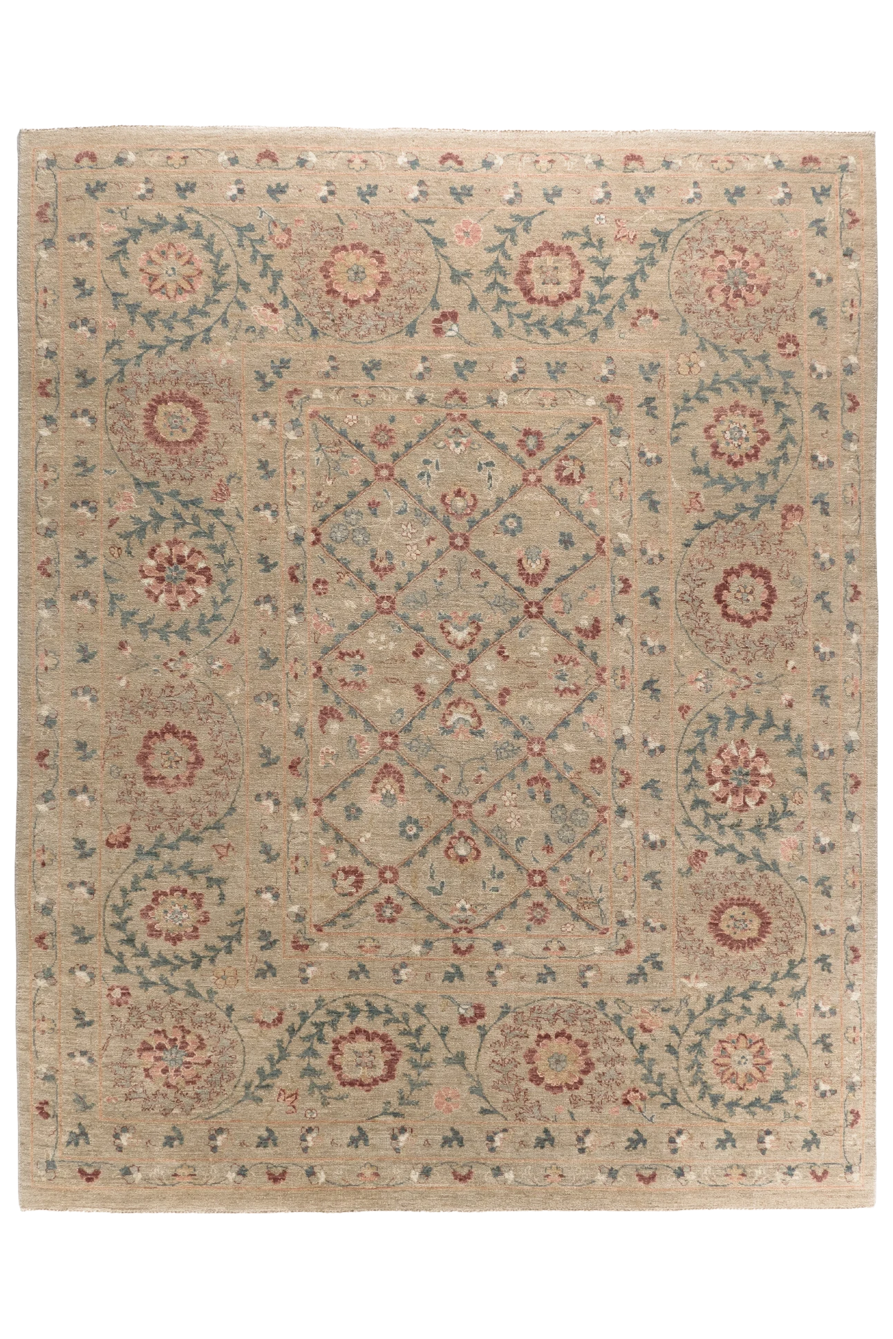 Design-Teppich - Modern Flowers