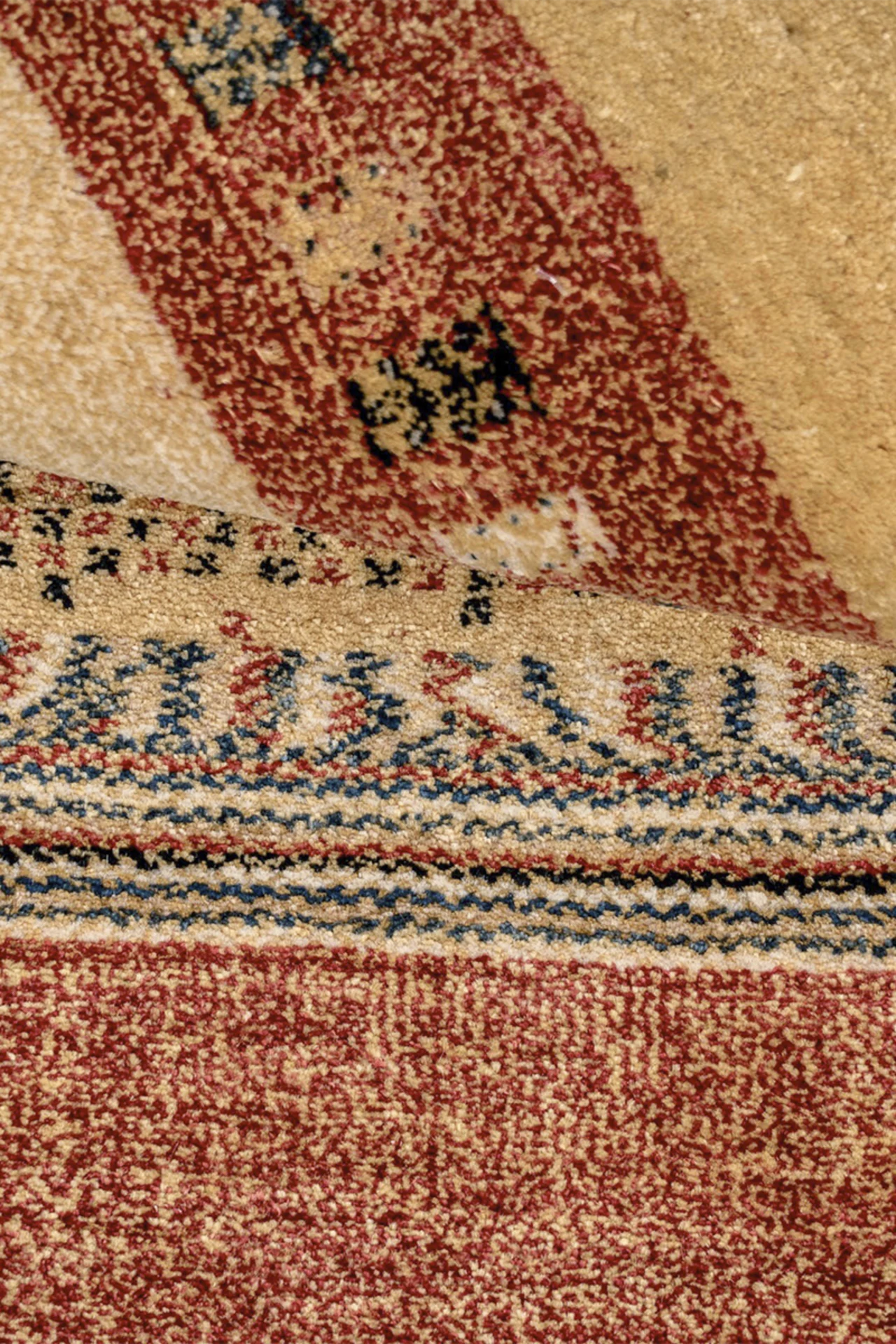 Gabbeh Teppich-Unikat - Felderlandschaft