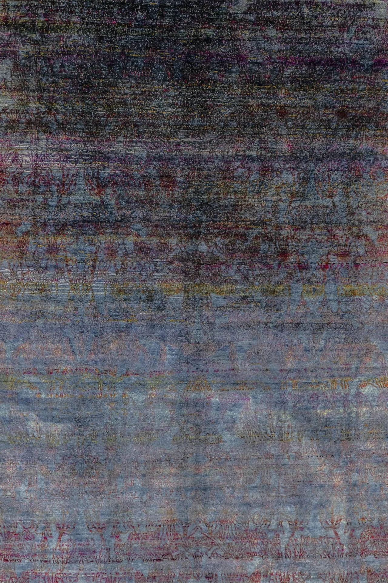 Seidenteppich aus Naturseide - Medina