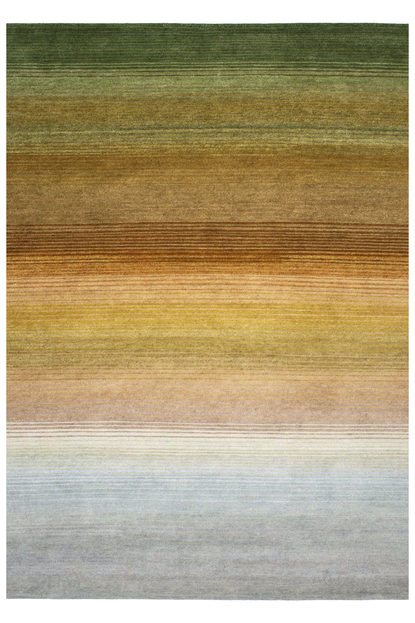 Jan Kath Teppich - Spectrum Green