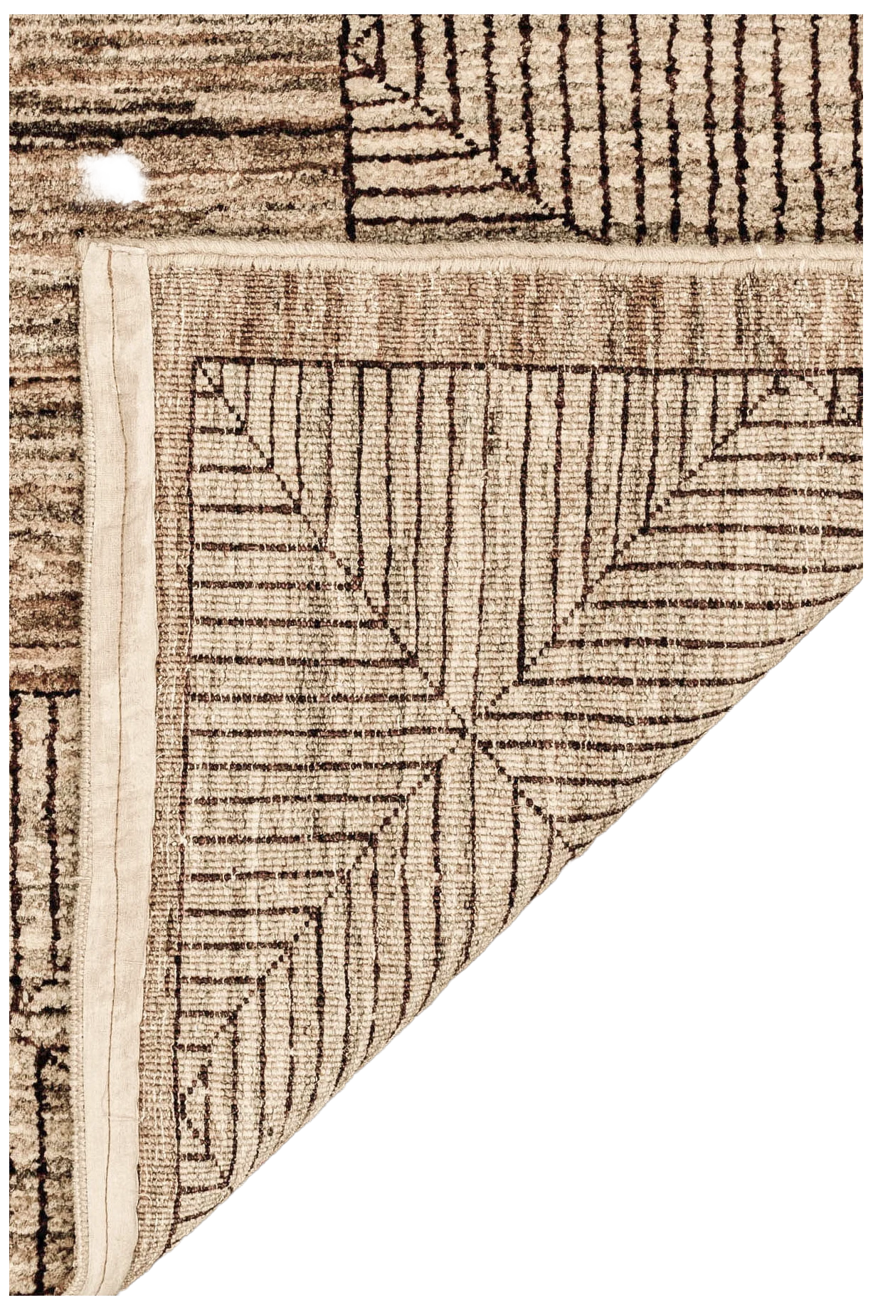 Gabbeh-Teppich - Sandgeflecht