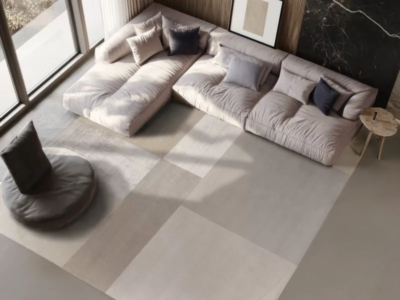 Design-Teppich - Polygon