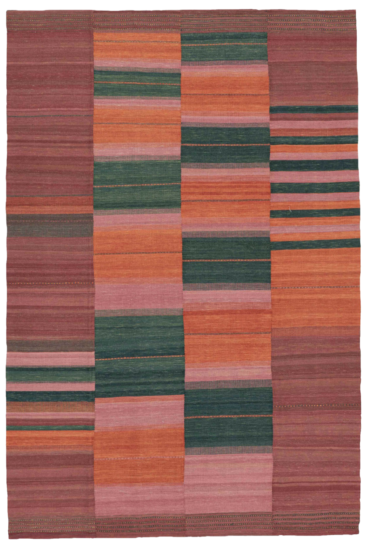 Kelim-Teppich - Flowerfields