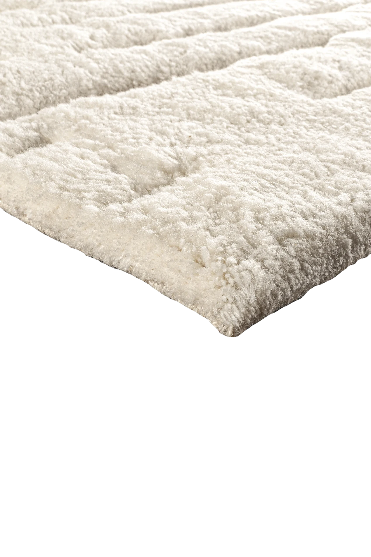 Jordan Collection Designteppich - Boho White