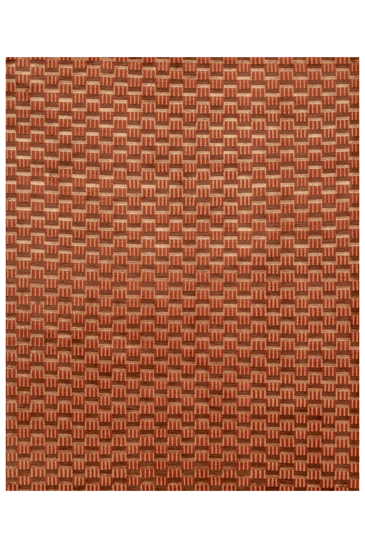 Nepal-Teppich - Coral Red