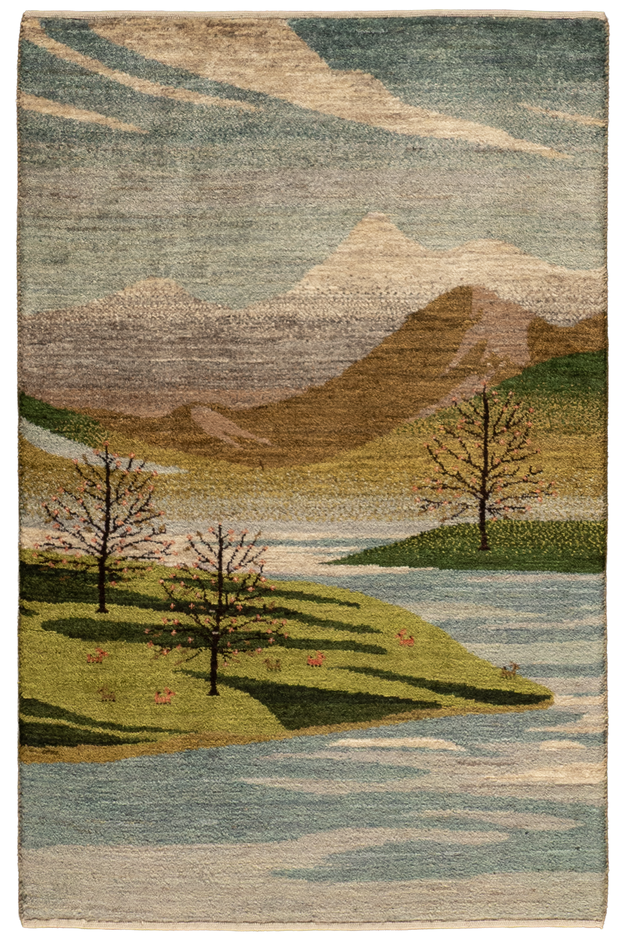 Gabbeh Teppich-Unikat - Bergquell