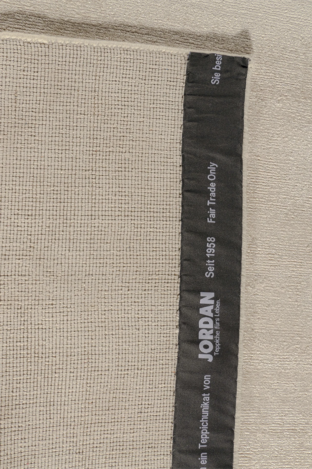 Jordan Collection Designteppich - Soft Silver