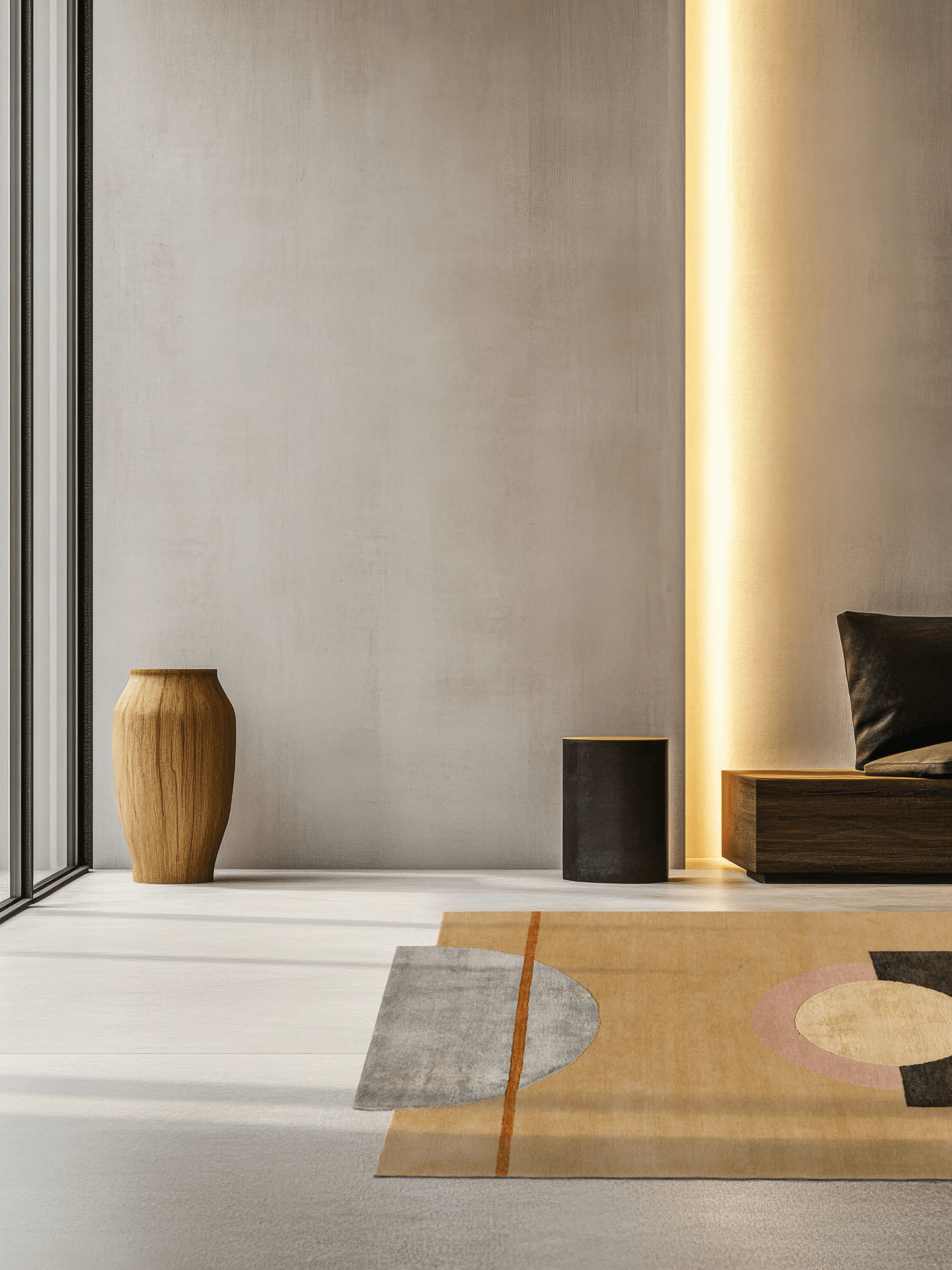 Jordan Collection Designteppich - Shape I