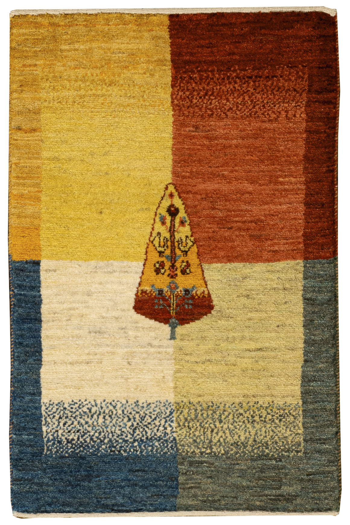 Gabbeh Teppich-Unikat - Vier Jahreszeiten-Zypresse