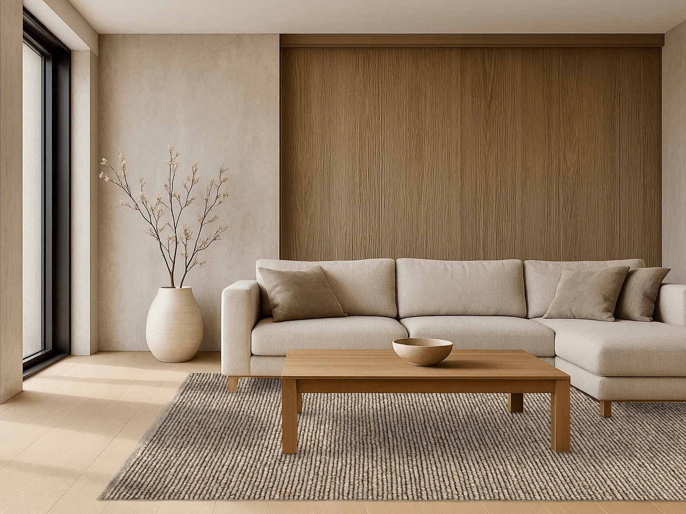 Handwebteppich - Nordic Spezial