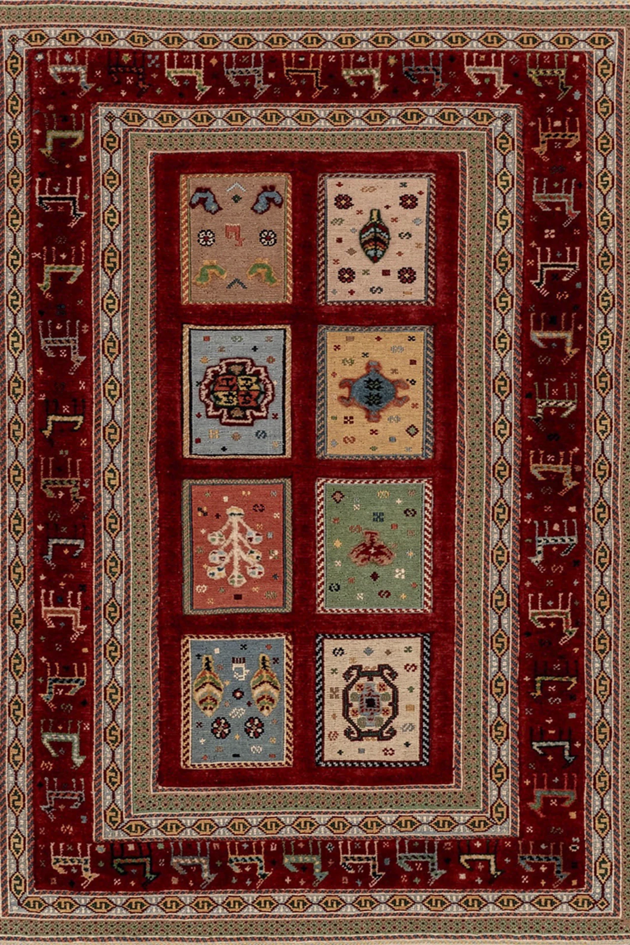 Kelim-Teppich Soumakh - Fields