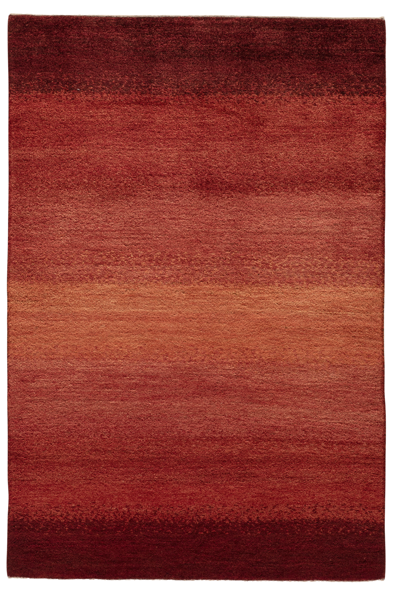 Gabbeh Teppich-Unikat - kleines Mohnfeld