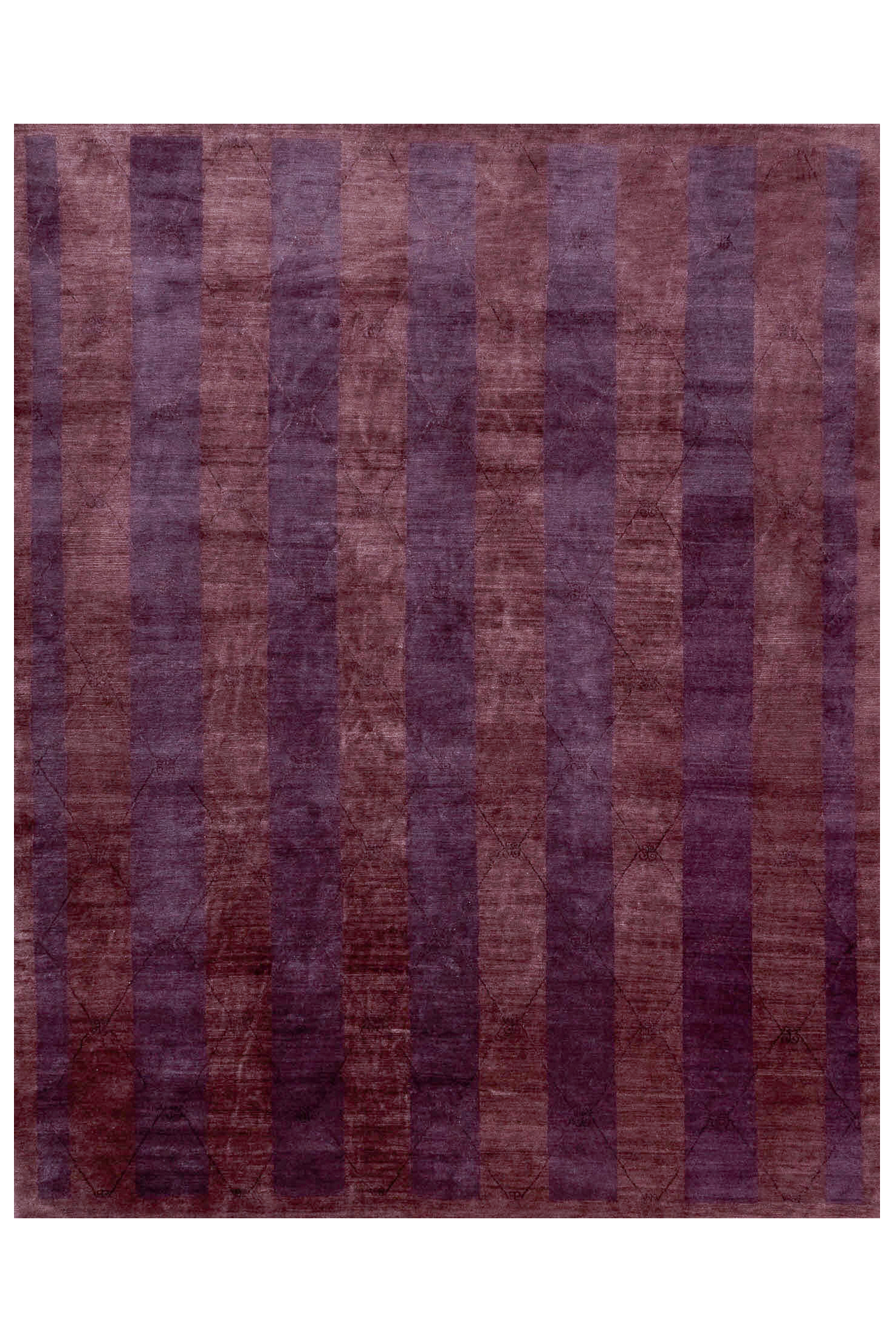 Nepal-Teppich - Lilac