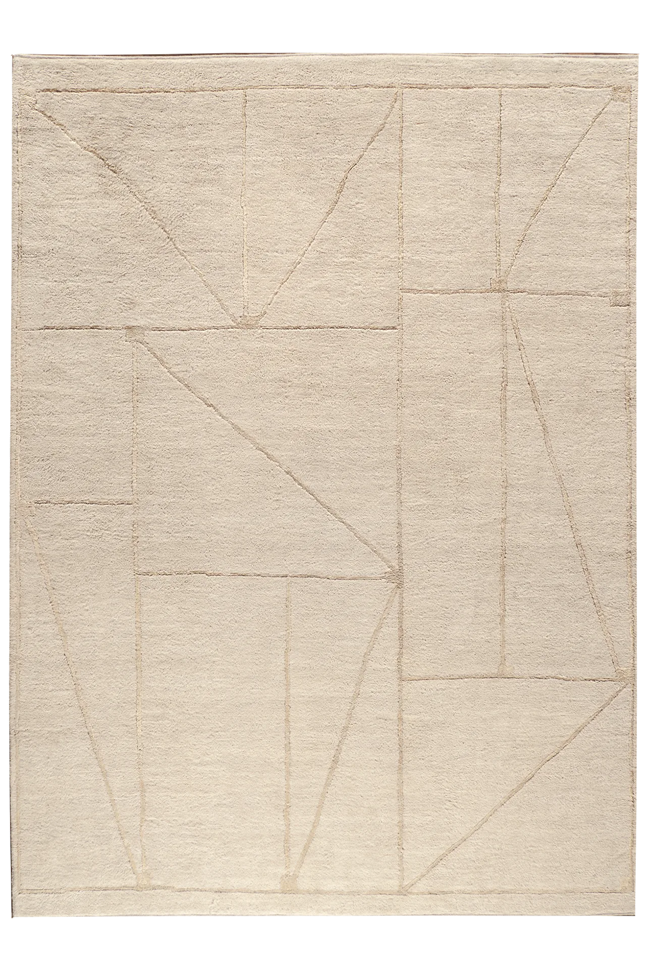 Design-Teppich - Ivory Lines