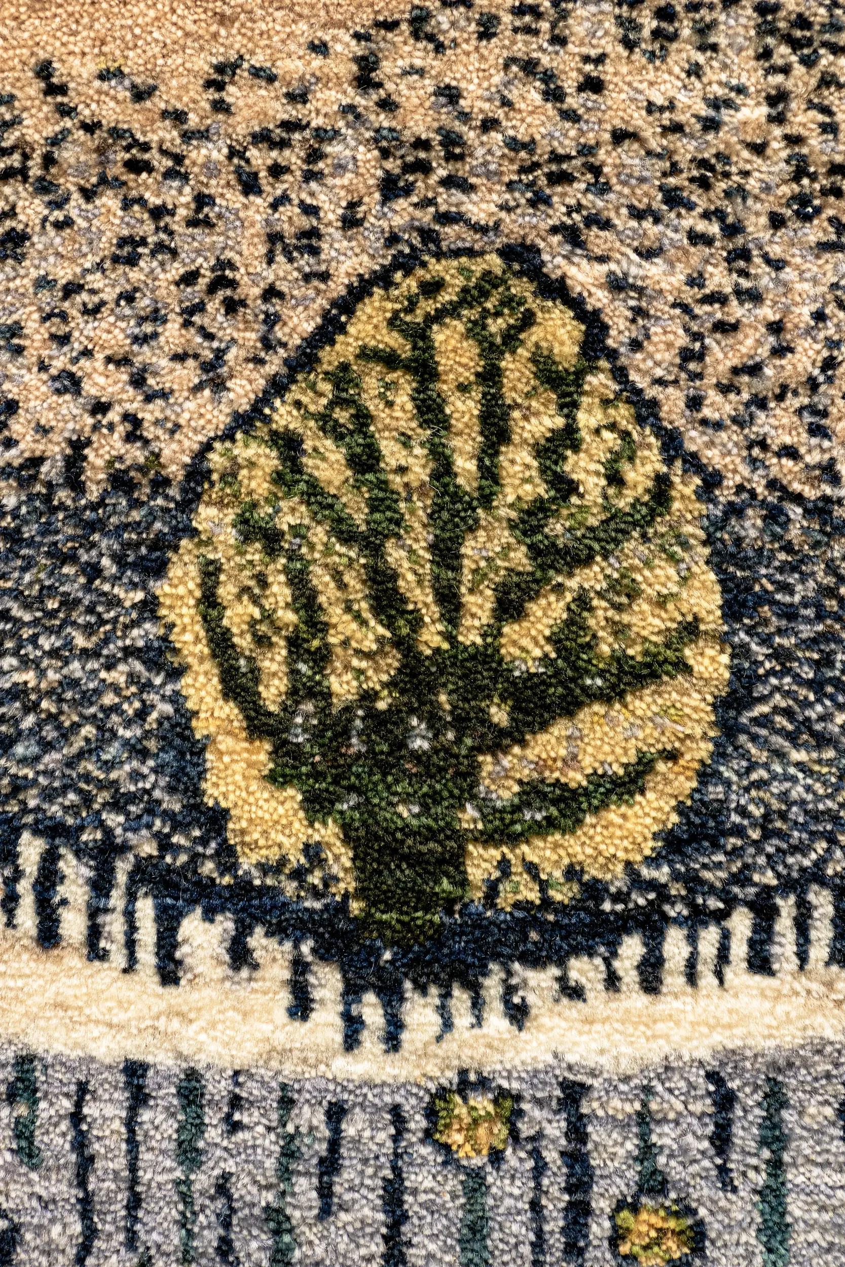 Gabbeh Teppich-Unikat - Frühlingshügel