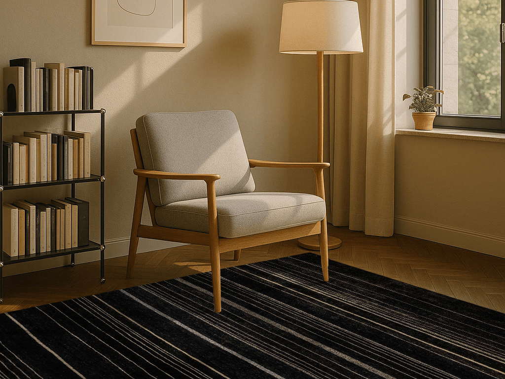 Gabbeh-Teppich - Silverlines