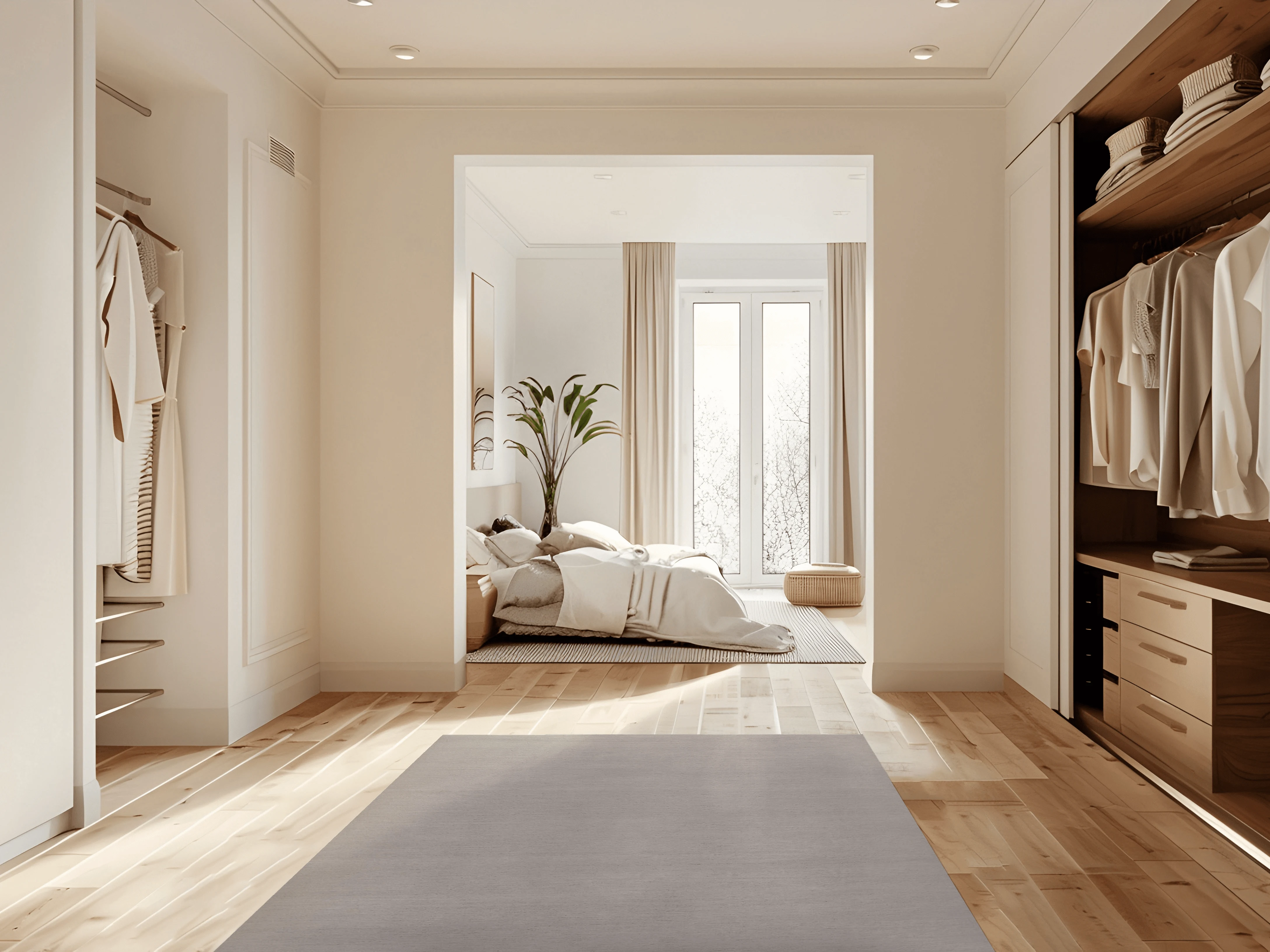 Jordan Collection Designteppich - Stone Grey