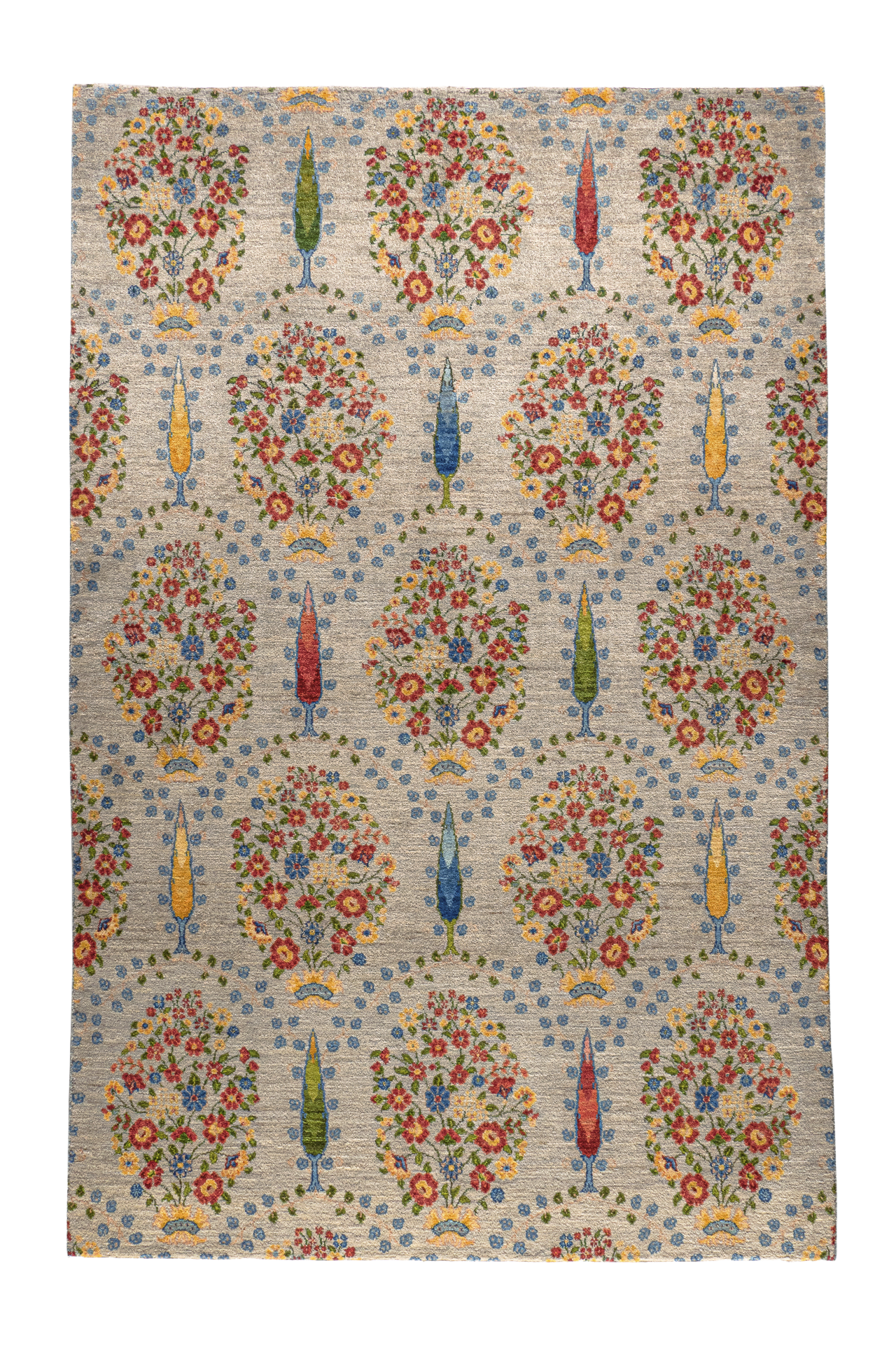 Gabbeh Teppich-Unikat - Fest der Farben