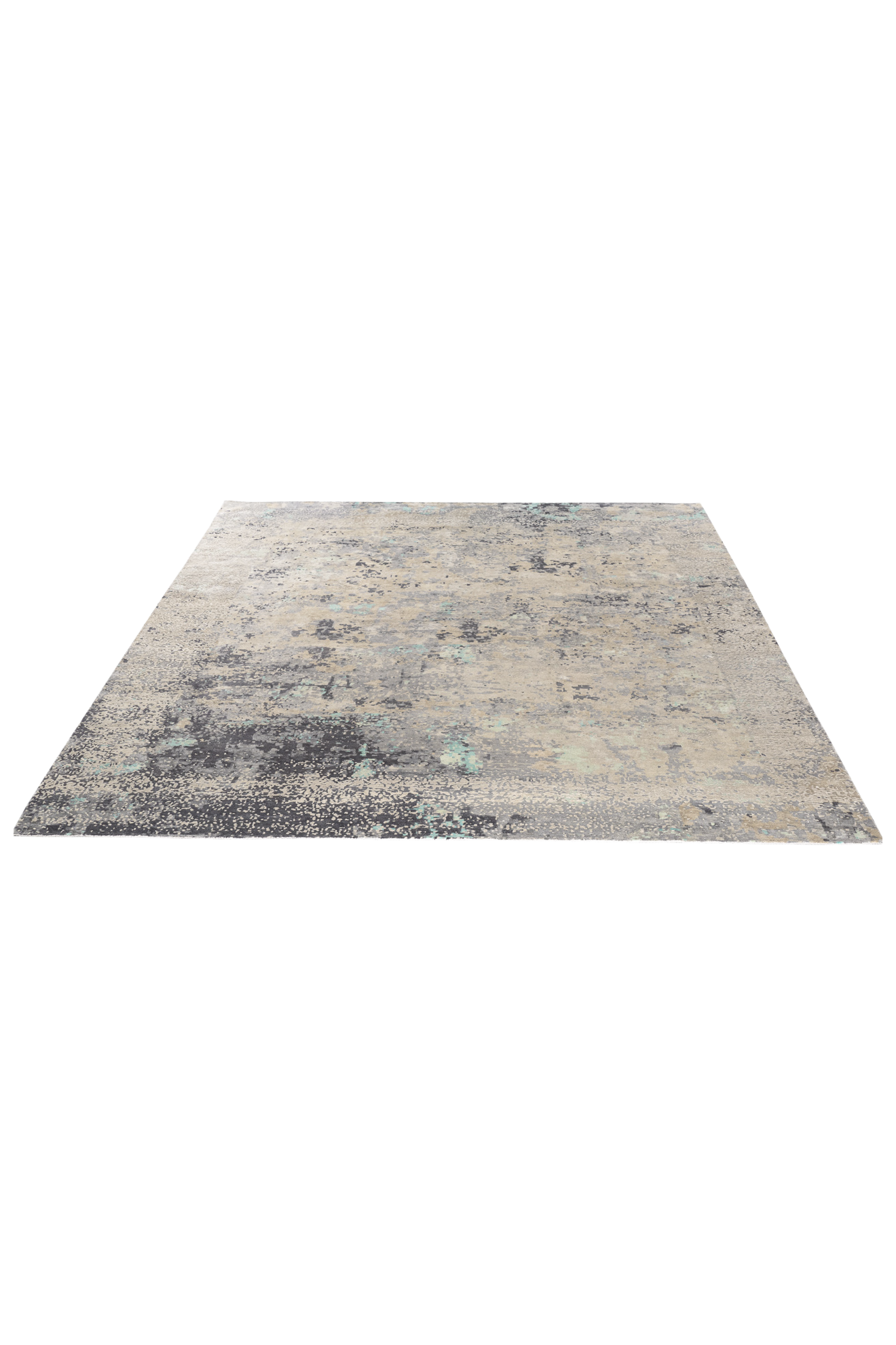 Design-Teppich - Eiskristall