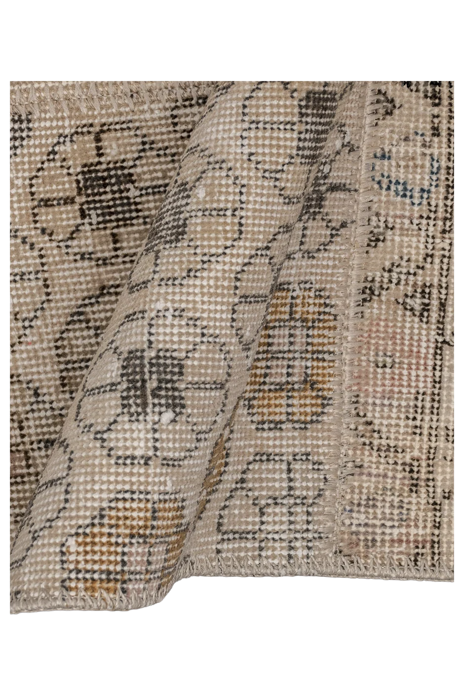 Jordan Collection Vintage Teppich - Patchwork Sand