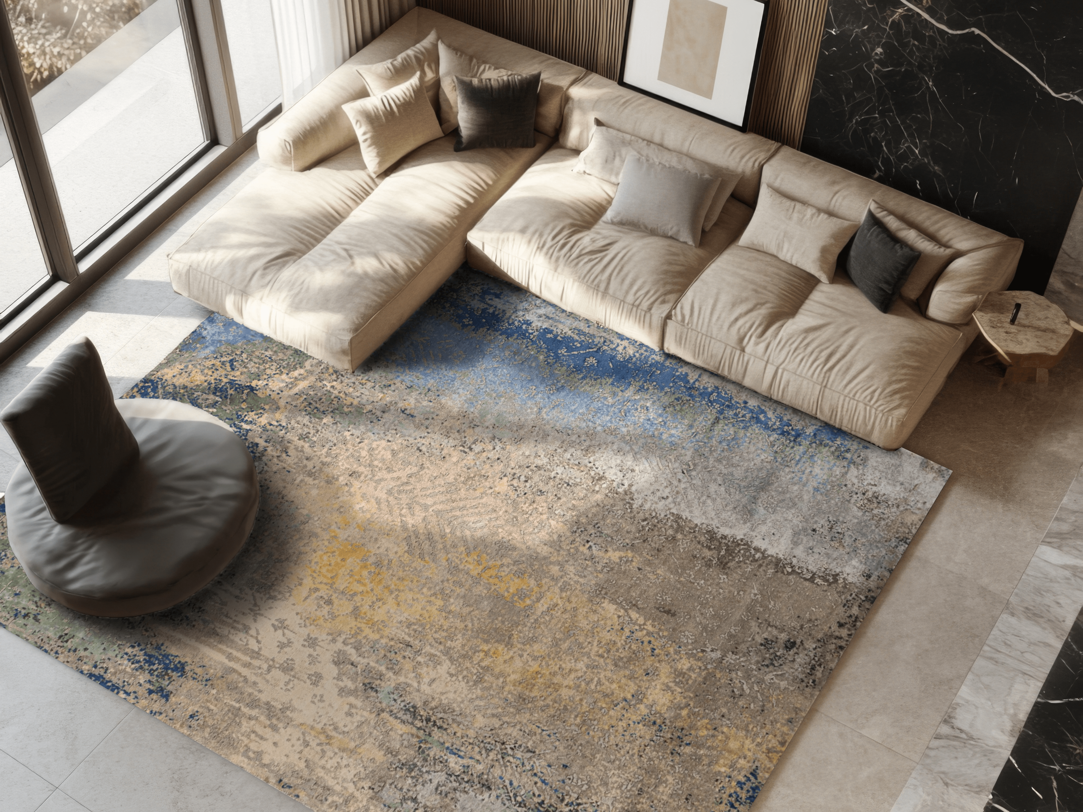 Design-Teppich - Universe