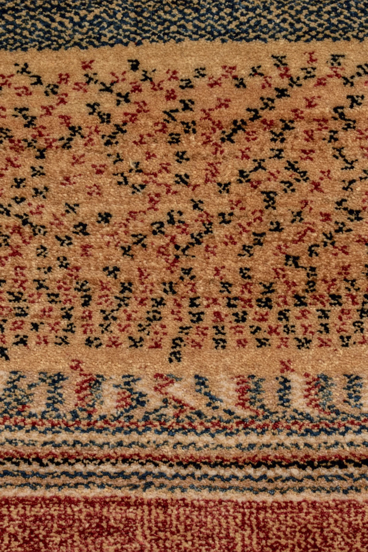 Gabbeh Teppich-Unikat - Felderlandschaft