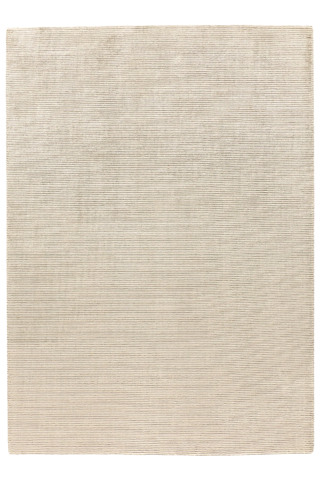 Design-Teppich - Uni Offwhite