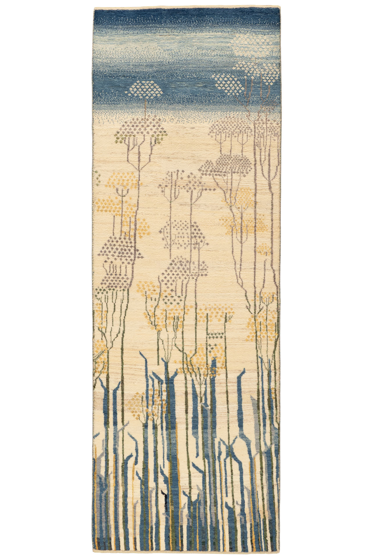 Gabbeh Teppichläufer - Lichtwald
