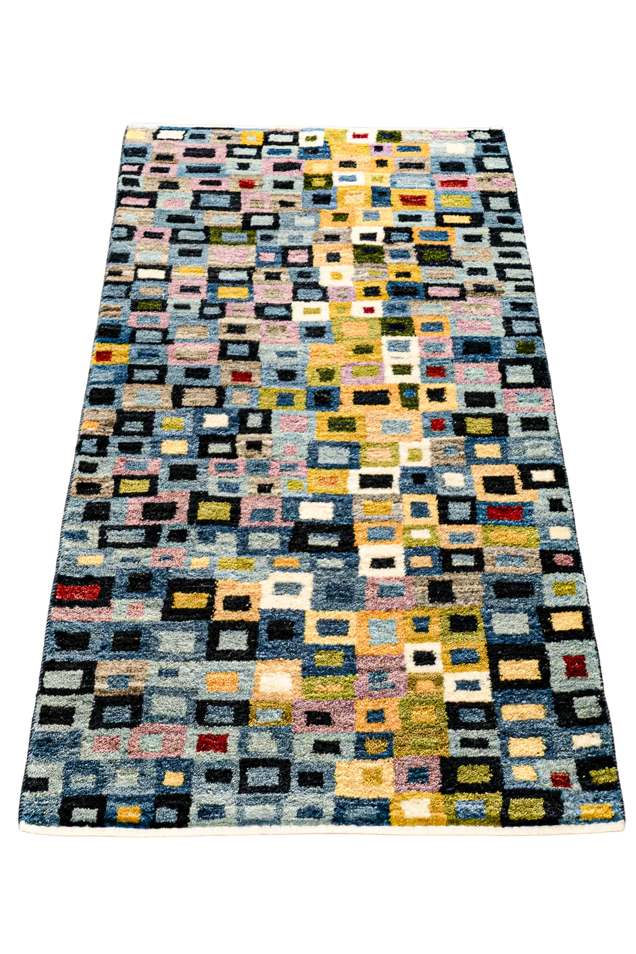 Gabbeh Teppichläufer - Mosaik der Farben