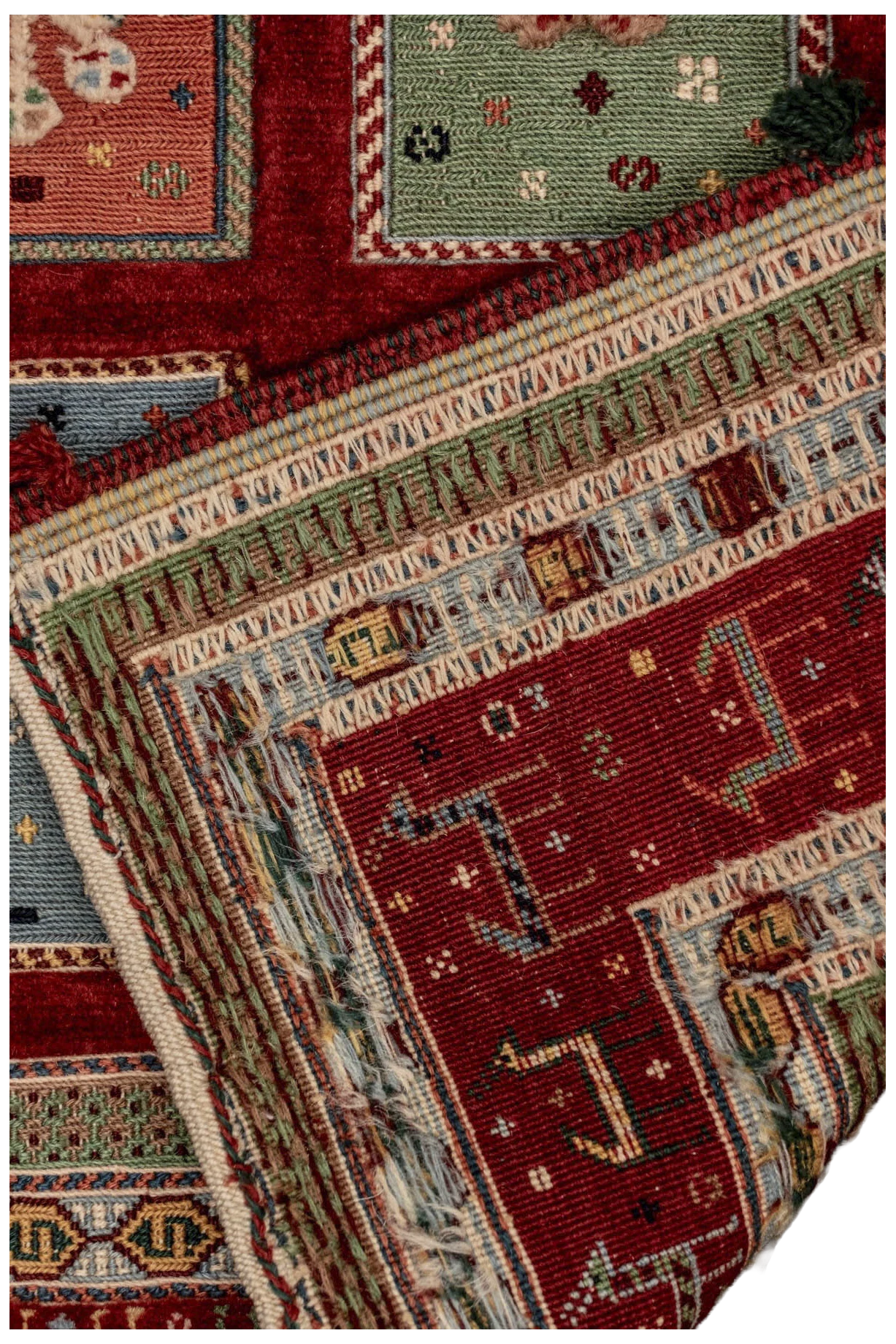 Kelim-Teppich Soumakh - Fields