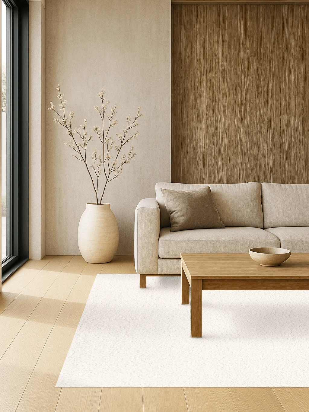 Jordan Collection Designteppich - Helena Cream