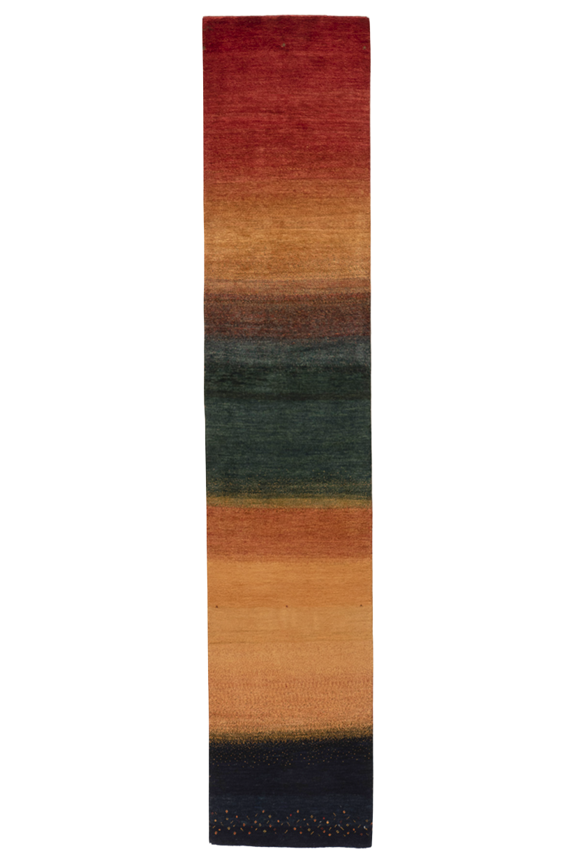 Gabbeh Teppich - Läufer Farbsinfonie
